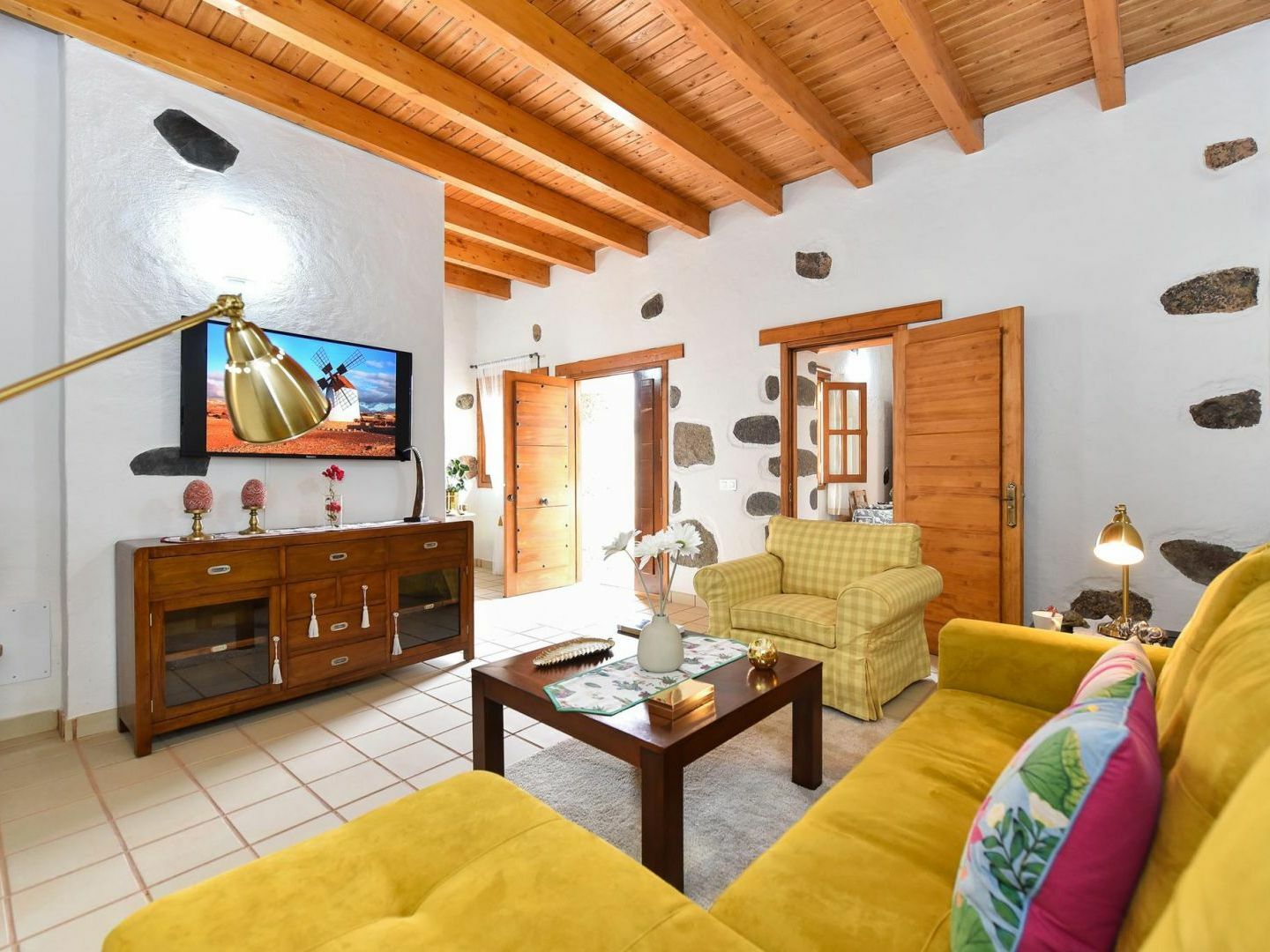 Los Algodones Cottage With Pool Ingenio Dış mekan fotoğraf