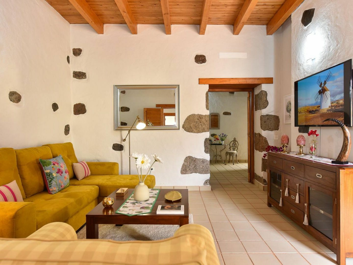 Los Algodones Cottage With Pool Ingenio Dış mekan fotoğraf