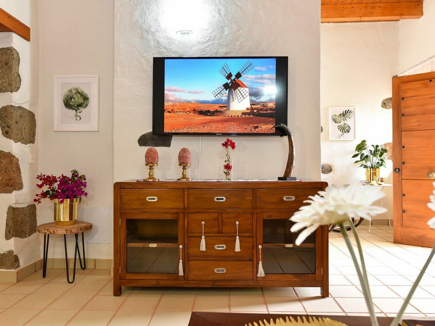 Los Algodones Cottage With Pool Ingenio Dış mekan fotoğraf